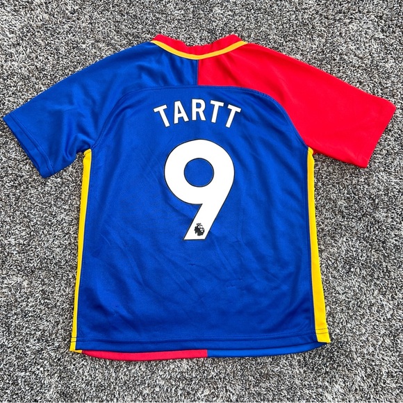 Nike DriFit Authentic AFC Richmond #9 Jamie Tartt Blue Red Jersey Sz 22 Youth - Picture 1 of 7